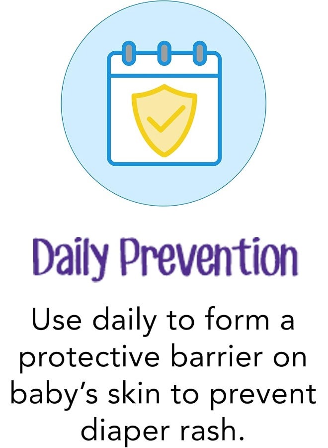 Desitin Daily Defense Baby Diaper Rash Cream with 13% Zinc Oxide Barrier Cream to Treat, Relieve & Prevent Diaper Rash, Hypoallergenic, Dye-, Phthalate- & Paraben-Free, 4 oz (Pack of 6) - Image 4